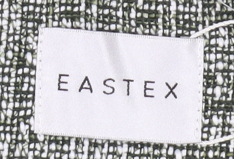 Eastex Women's Green Check Blazer, Size 14, Spring