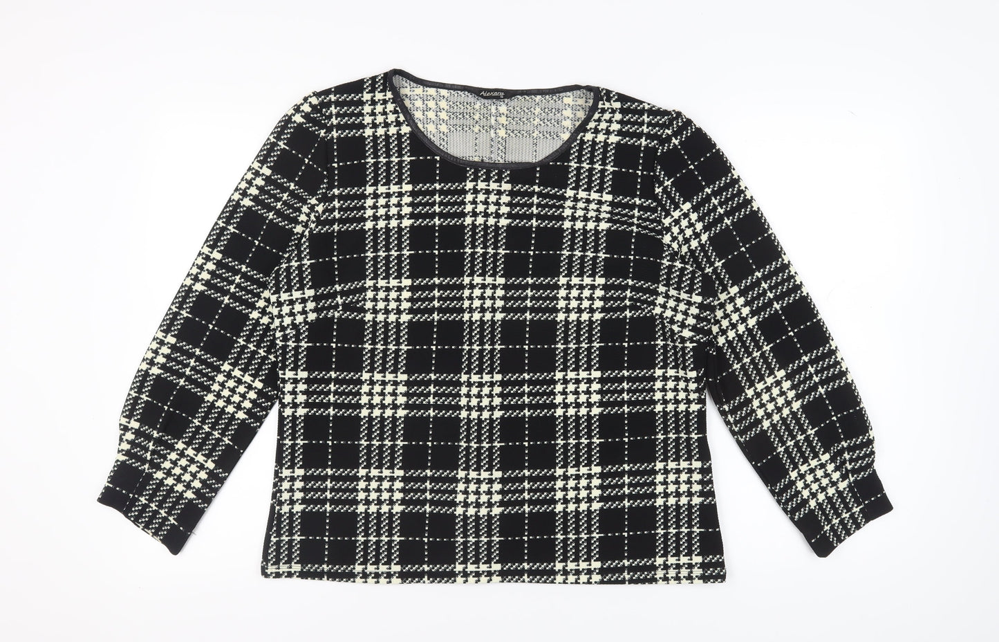 Womens UK Size 16 Alexara Black  Blouse