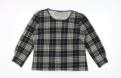 Womens UK Size 16 Alexara Black  Blouse