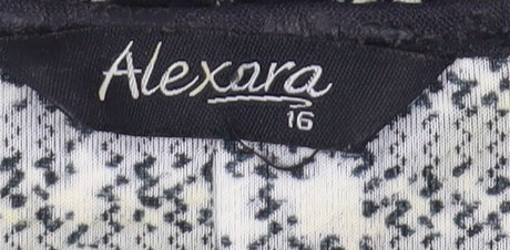 Womens UK Size 16 Alexara Black  Blouse