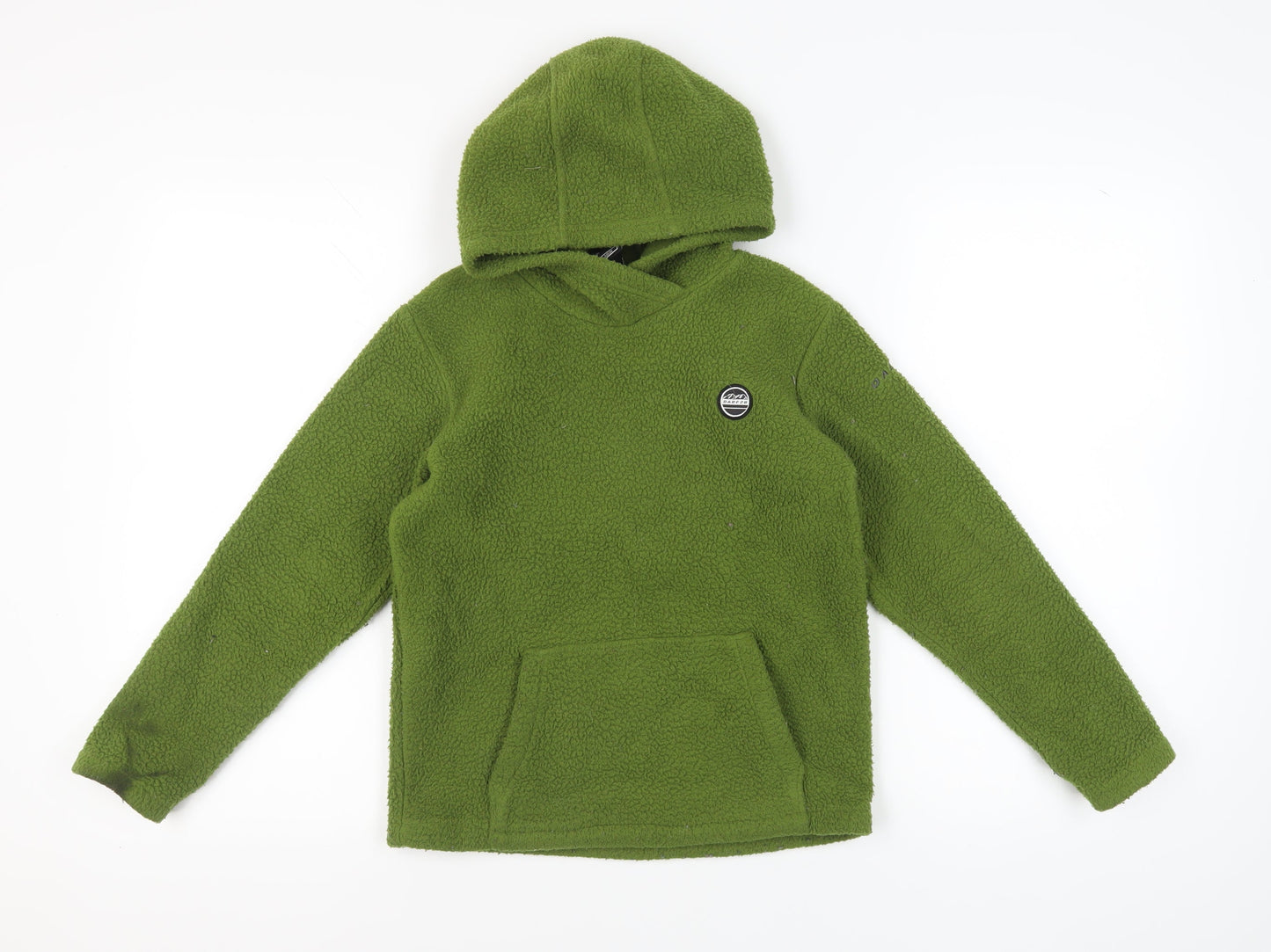 Dare 2b Boys Green Pullover Fleece Hoodie Age 11-12