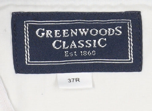 Greenwoods Men's Black Classic Fit Trousers