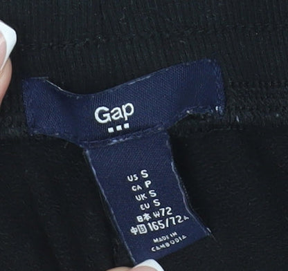 Teenss UK Size S Gap Regular Fit Jogger Black Trousers