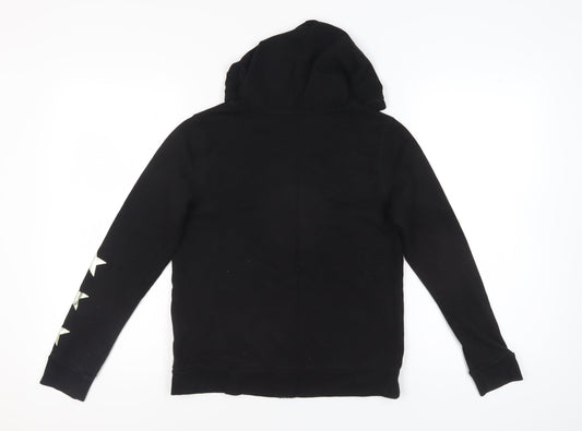 Gap Women's Black Full Zip Hoodie Size S