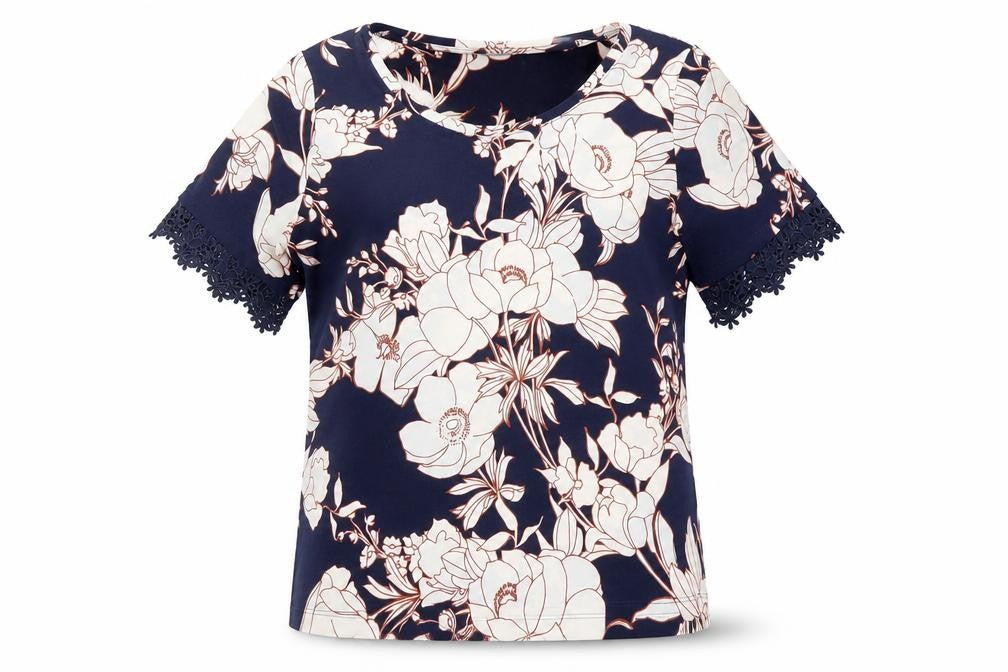 Womens UK Size 12 Marks and Spencer Multicoloured Tunic T-Shirt