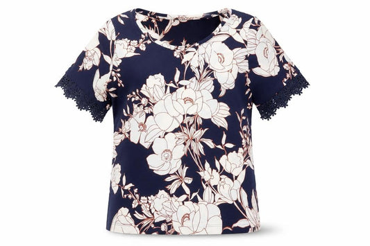Womens UK Size 12 Marks and Spencer Multicoloured Tunic T-Shirt