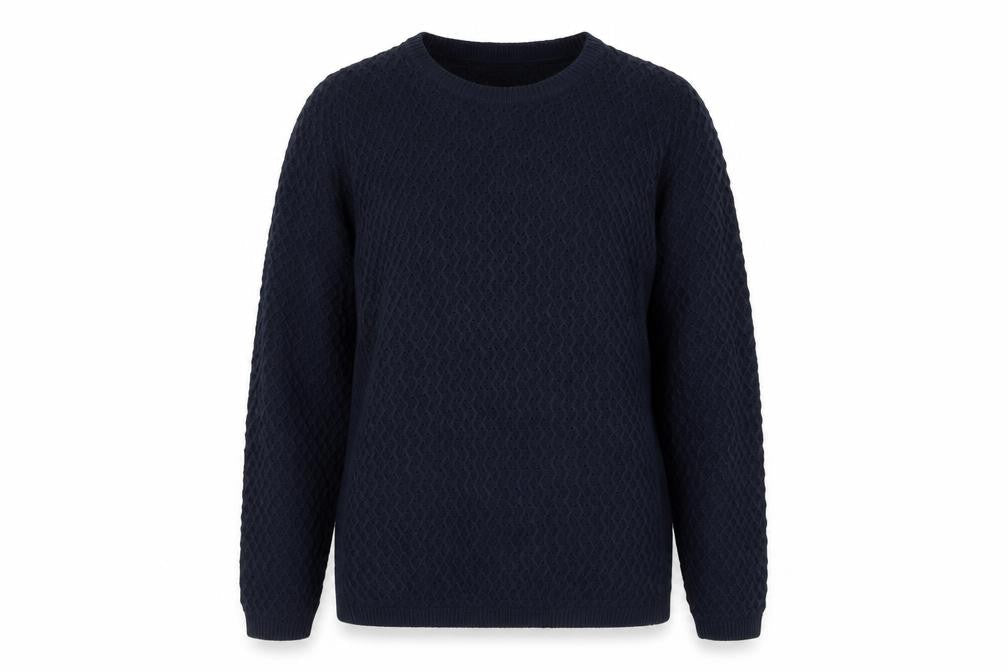 Womens UK Size M Isle Essentials Blue  Jumper