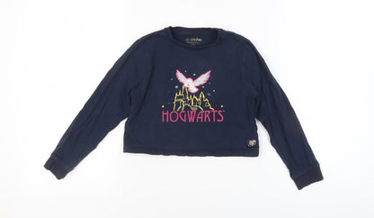 Marks and Spencer Girls Blue Harry Potter Pyjama Top 7-8 Years