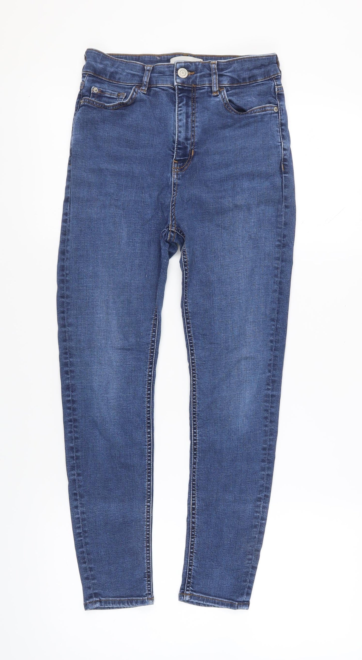 Womens UK Size 10 Marks and Spencer  Skinny Blue Jeans