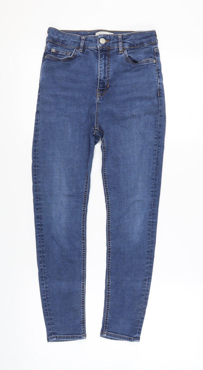 Womens UK Size 10 Marks and Spencer  Skinny Blue Jeans