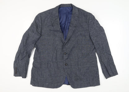 Mens UK Size 46 Marks and Spencer Regular Grey Suit Jacket