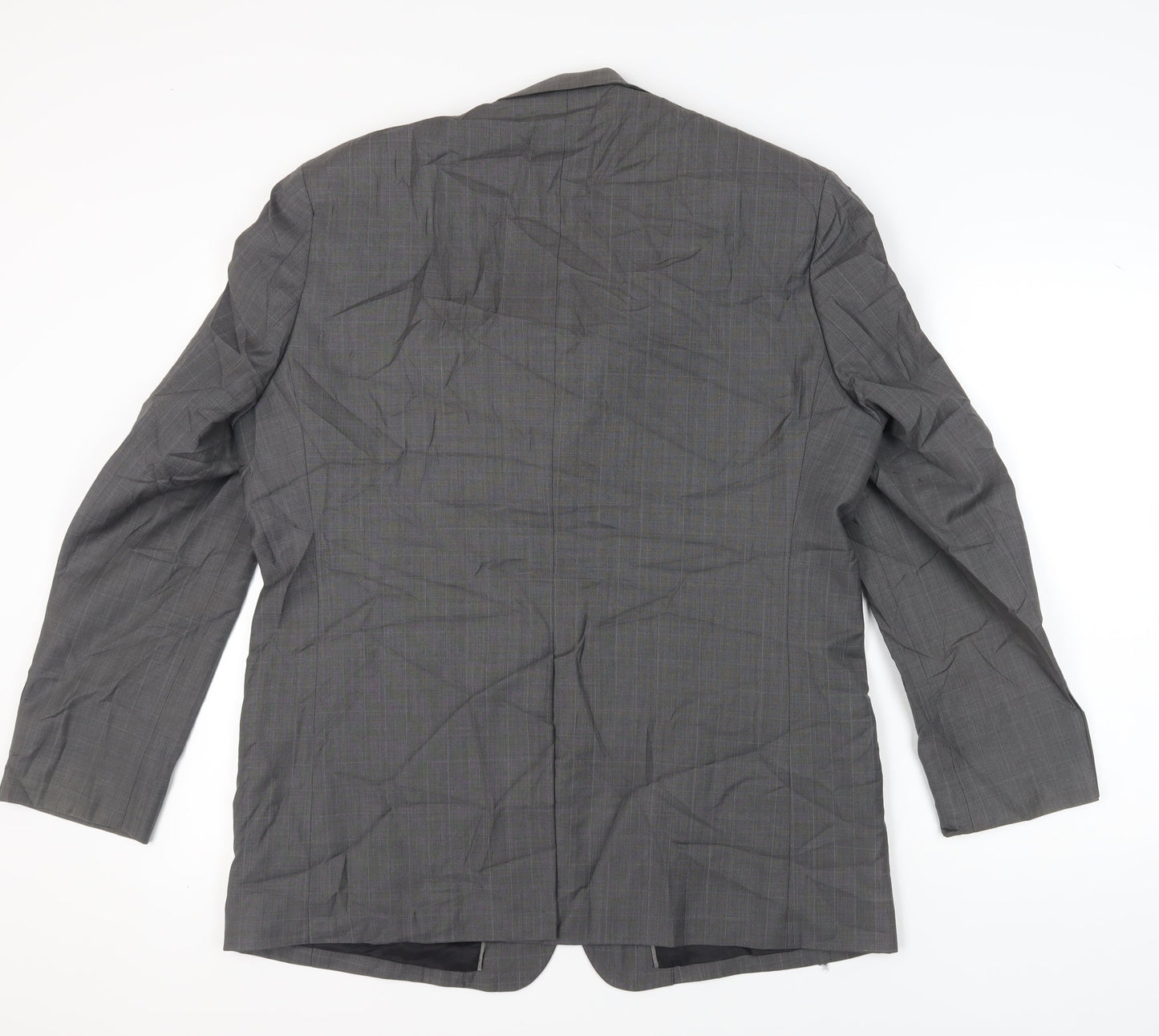 Next Men's Grey Check Blazer 44R