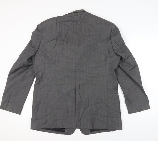 Next Men's Grey Check Blazer 44R