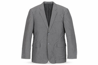 Marino Vicci Men's Grey Blazer, Size 46R, Formal Jacket