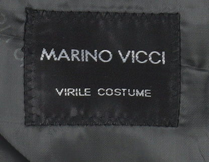 Marino Vicci Men's Grey Blazer, Size 46R, Formal Jacket