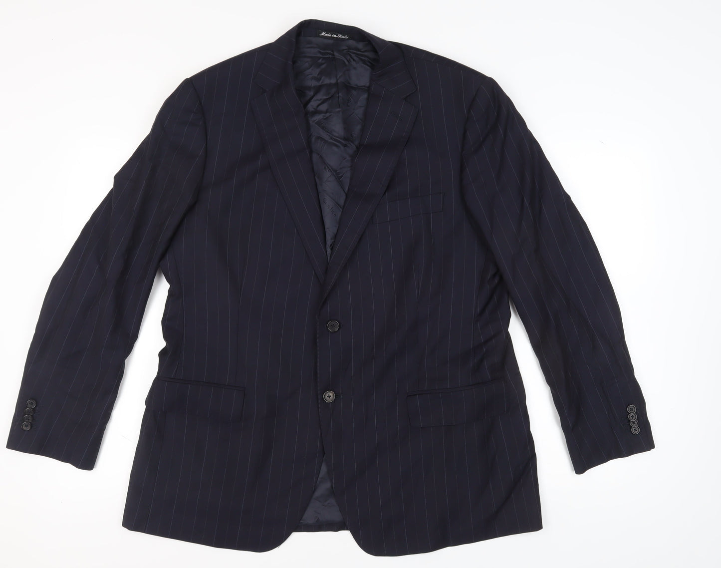 Mens UK Size 48 REDA Regular Blue Suit Jacket