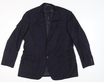 Mens UK Size 48 REDA Regular Blue Suit Jacket