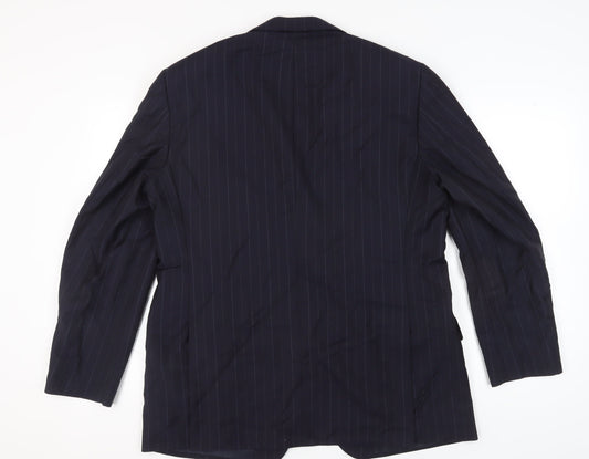 Mens UK Size 48 REDA Regular Blue Suit Jacket