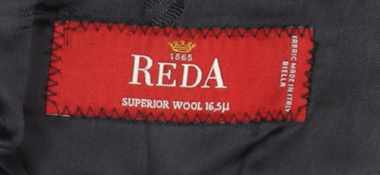 Mens UK Size 48 REDA Regular Blue Suit Jacket