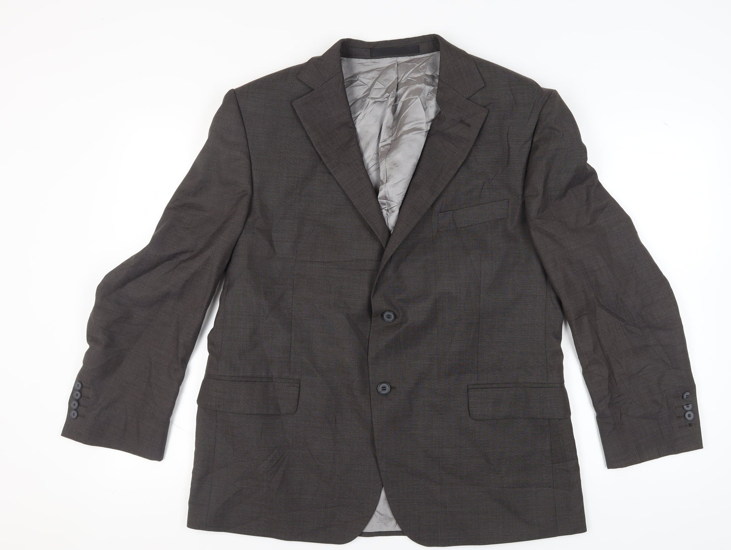 Mens UK Size 44 Marks and Spencer Regular Brown Suit Jacket