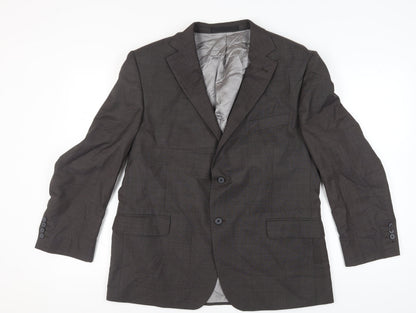 Mens UK Size 44 Marks and Spencer Regular Brown Suit Jacket