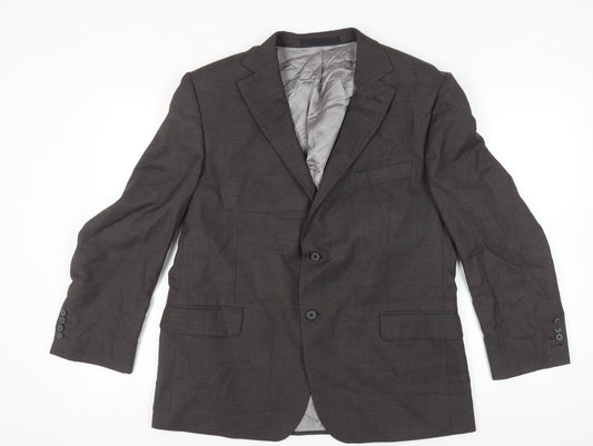 Mens UK Size 44 Marks and Spencer Regular Brown Suit Jacket