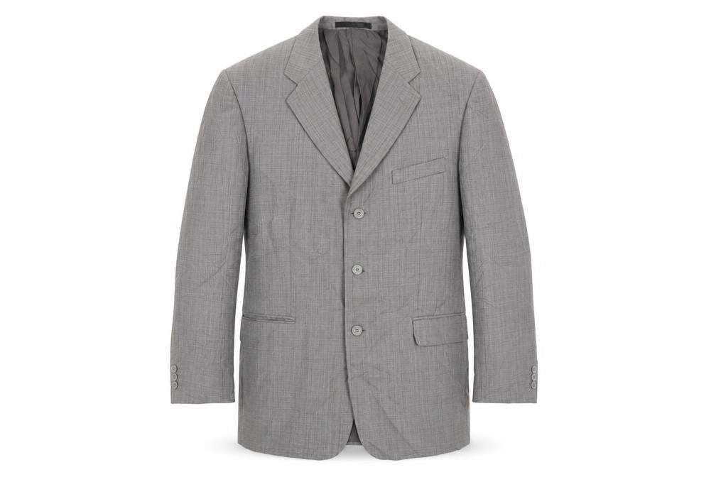 Mens UK Size 42 Zantos Regular Grey Suit Jacket