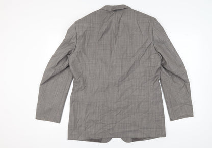 Mens UK Size 42 Zantos Regular Grey Suit Jacket