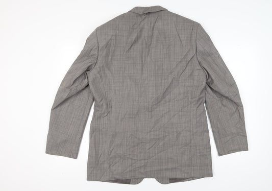 Mens UK Size 42 Zantos Regular Grey Suit Jacket