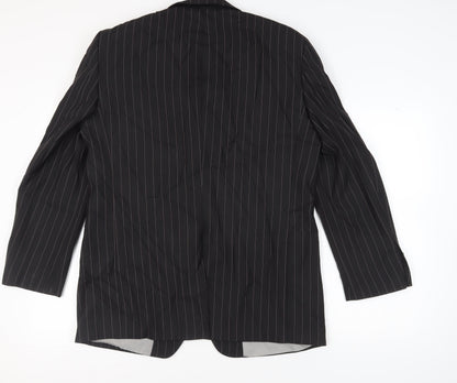 Mens UK Size 42 Daniel Grahame Regular Black Suit Jacket