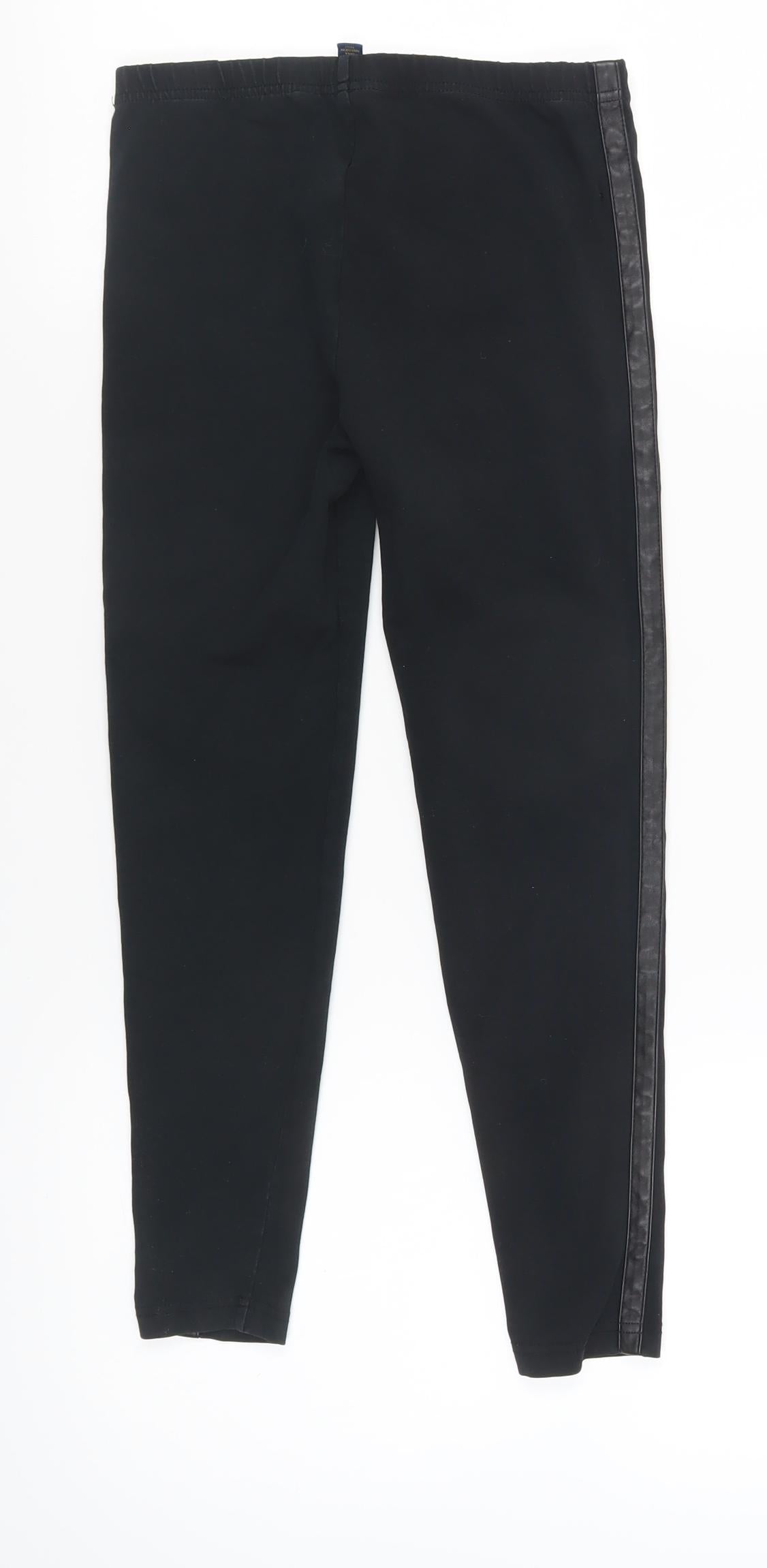 Ralph Lauren Girls Black Leggings L