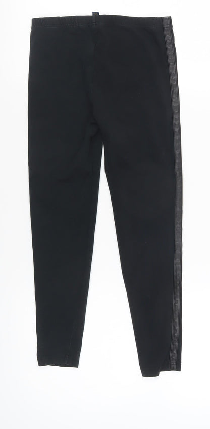 Ralph Lauren Girls Black Leggings L
