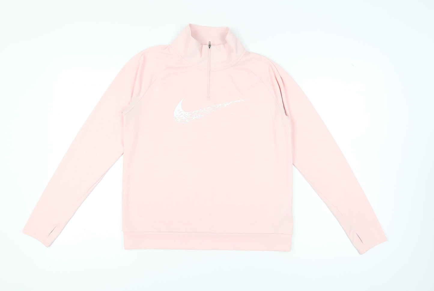Nike Women's Pink Pullover Sweatshirt, Size S