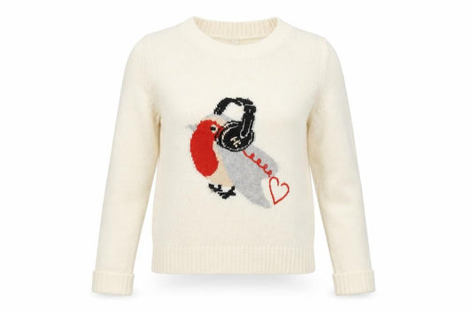 Henry Holland Ivory Women's Pullover Jumper Size 8