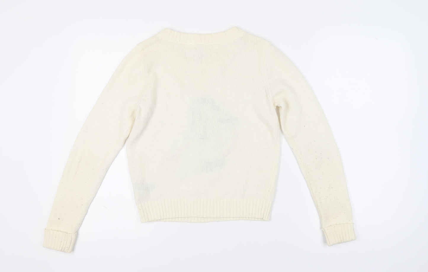 Henry Holland Ivory Women's Pullover Jumper Size 8