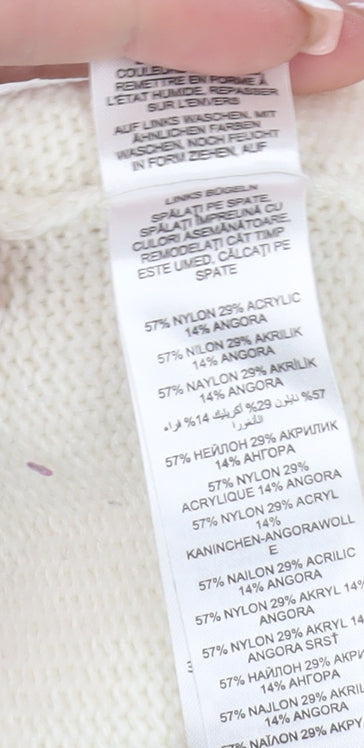 Henry Holland Ivory Women's Pullover Jumper Size 8