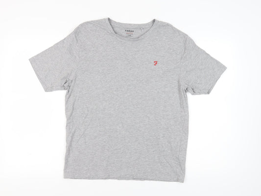 Mens UK Size XL Farah Grey  T-Shirt