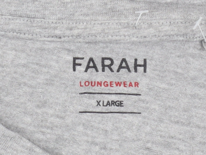 Mens UK Size XL Farah Grey  T-Shirt