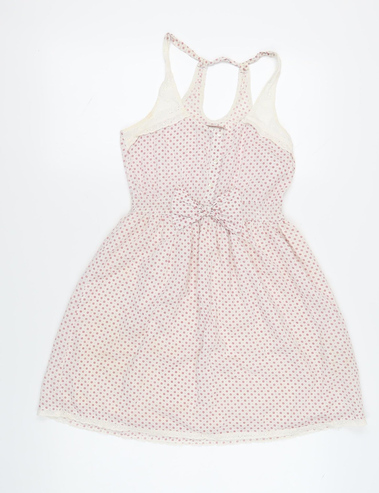 Pull&Bear Women's S Multicoloured Polka Dot Dress