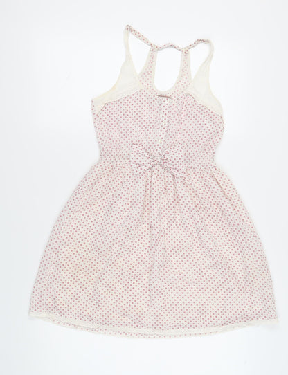 Pull&Bear Women's S Multicoloured Polka Dot Dress