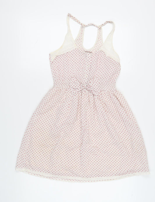 Pull&Bear Women's S Multicoloured Polka Dot Dress