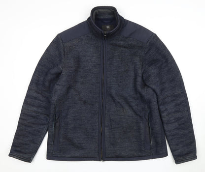 Mens UK Size L Marks and Spencer Blue Basic Jacket