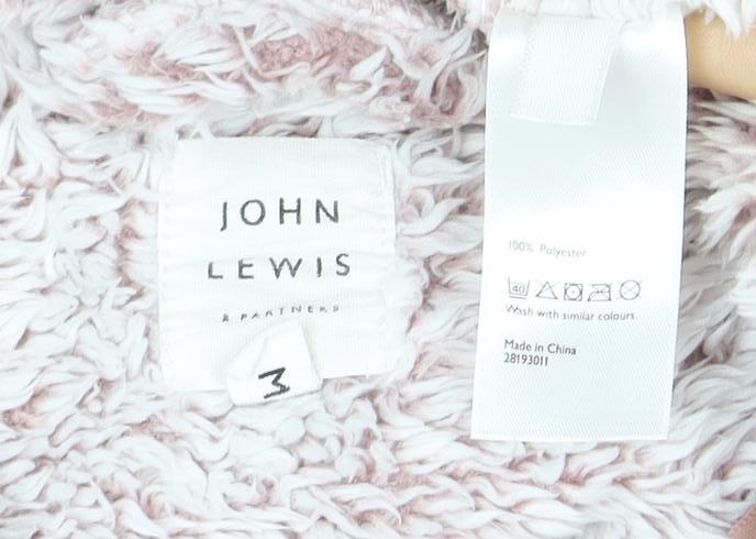 Womens UK Size S John Lewis Pink Pullover Sweatshirt