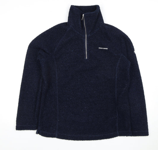 Craghoppers Blue Unisex Zip Sweatshirt 12