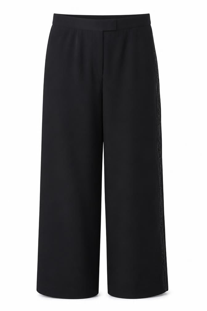 Womens UK Size 10 Jasper Conran   Black Trousers