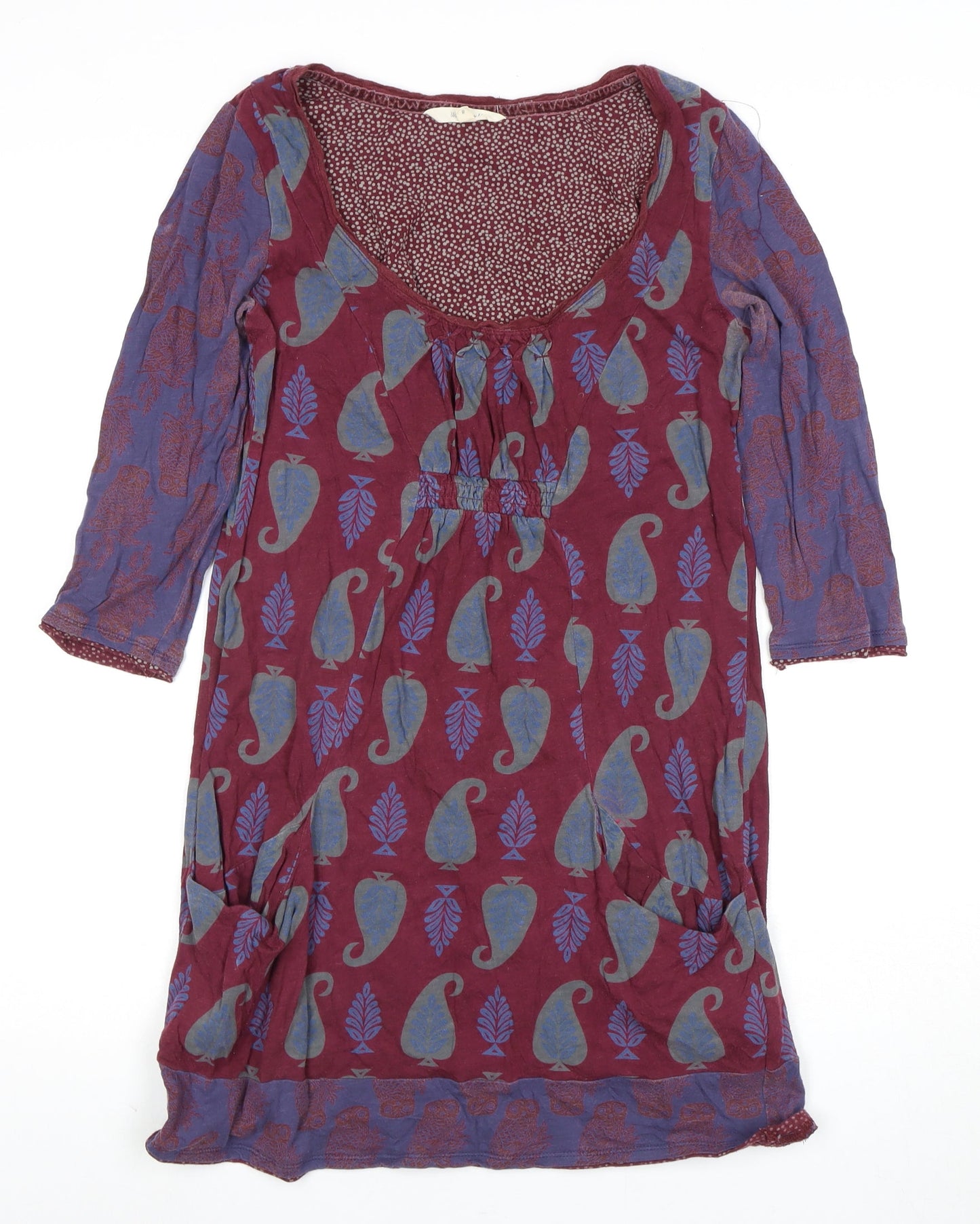 Womens UK Size 8 White Stuff Multicoloured Tunic Blouse