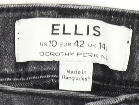 Dorothy Perkins Women's Black Size 14 Jeans