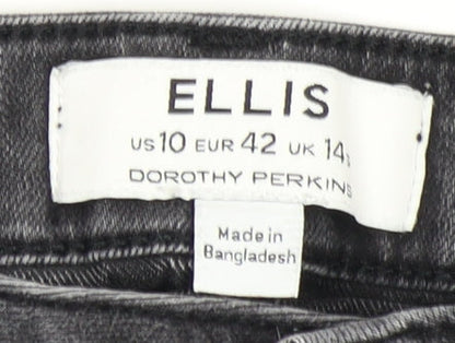 Dorothy Perkins Women's Black Size 14 Jeans