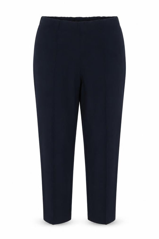 Womens UK Size 14 ISLE ESSENTIALS Regular Fit Workwear Formal Black Trousers