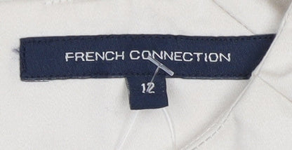 French Connection Women's Beige Sheath Dress Size 12